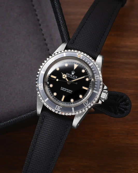 Black Sailcloth Signature Strap